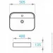 Раковина Koller Pool TREND 505х400 мм (TR-0505M-WB) Раковина Koller Pool TREND 505х400 мм (TR-0505M-WB)