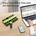  Koviuu     Weekly Pill Organizer Black