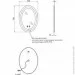  Kroner KRP Spiegel VO1-5070  LED-  