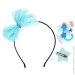 La Beauty   "" 0105-036-2 Hoop, Elastic Band, Clamp
