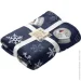 La Nuit Плед флисовый Christmas Blue 200x220 см синий La Nuit Плед флисовый Christmas Blue 200x220 см синий