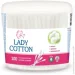 Lady Cotton Ватні палички ефективний догляд 100 шт. (кругла) Lady Cotton Ватні палички ефективний догляд 100 шт. (кругла)