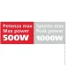  Lampa 74513 12V/220V 500W/1000W