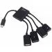 USB- Lapara LA-MicroUSB-OTG-Hub black