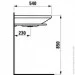 Laufen Living 70x54  (H81043500004)