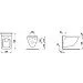  Laufen Palace Rimless   (H8207060000001)