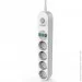 Ldnio   SE4432, 4  +  4 USB, 2 ,  30,75, White, Box