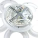 Led Concept Стельова люстра Dalkey R5 5x120 Вт білий Led Concept Стельова люстра Dalkey R5 5x120 Вт білий