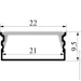    LEDUA N15-1500 12V 21,6W 2600lm 3500k (3331)