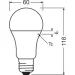   Ledvance   Osram 3 . 13  A100 E27 220  4000  BASECLA100 FR