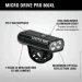  Lezyne   Micro Drive Pro 800XL Remote Loaded 800  Y13 Black (1052-4712806 002367)