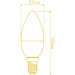   Lightmaster   EVO LB-520 4  C37  E14 220  4000 