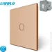  Livolo  -  1  +    (VL-XR007-A/FC1Z2-2G)