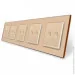 Livolo   Sense 10  (2-2-2-2-2)   (VL-C7FC2/FC2/FC2/FC2/FC2-10AP)