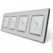 Livolo    Sense 4  (1-1-1-1)   (VL-C7FC1S/FC1S/FC1S/FC1S-8IP)