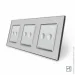 Livolo    Sense 6  (2-2-2)   (VL-C7FC2S/FC2S/FC2S-6IP)