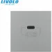 Livolo   USB type C    45W  (VL-FCUC-2IP)
