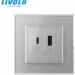 Livolo  USB-A  USB-C 36W   (VL-C7FCUA18W.UC18W-2IP)