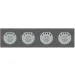 Livolo  ZigBee  4  (1-1-1-1)   (VL-C704Z-15)