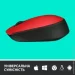  Logitech M171 Red/Black (910-004641)