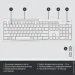  (  ) Logitech MK295 Silent Off-White (920-009824)