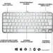  Logitech MX Keys Mini Minimalist Wireless, US, Pale Grey (920-010499)