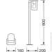 ˳  Lutec   Ledvance Endura Classic Cascade (80 ) E27 IP44 -