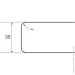 Luxeform  L213 3050x600x38   
