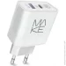   MAKE 45W PD+ QC White (MCW-325PWH)