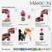 Makkon   Epson EcoTank L4160/L6160/L6190 (C13T03V14A) (101) 127  Makkon black pigment (IMN-EPS-E101-127BP)