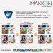 Makkon   Epson EcoTank L4160/L6160/L6190 (C13T03V14A) (101) 127  Makkon black pigment (IMN-EPS-E101-127BP)