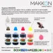 Makkon   Epson M1120/M2110/M3140 (C13T01L14A/C13T03P14A) (110S/110) 140  Makkon black pigment (IMN-EPS-E111-140BP)