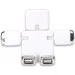 USB- Manhattan Hi-Speed Adjustable Man USB Hub (161633)
