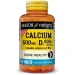   600    D3 800 , Calcium 600 mg with Vitamin D3 800 IU, Mason Natural, 60  (MAV17135)