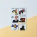 Наклейка MAXGROUP Набір магнітів Патрон 6 шт. NM-214 Наклейка MAXGROUP Набір магнітів Патрон 6 шт. NM-214