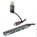 USB- Maxxter HU3C-4P1CN-01 (1607082)