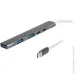 USB- Maxxter HU3C-4P1PD-01 (1607081)