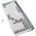  Maxxter KBW-02G-UA White/Grey