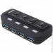 USB-  Maxxter 4 x USB 2.0 Type-A 1m cable + 5V1A adapter (HU2A-4P-AC-02)