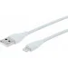  Maxxter USB2.0 AM/Apple Lightning Menthol Gray 1m (UB-L-USB-01MG)