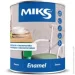 Miks Color Эмаль алкидная белый мат 2,8 кг Miks Color Эмаль алкидная белый мат 2,8 кг