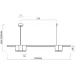  Milagro Lighting   GENESIS 5xGU10 5x8  /GU10 / ML0369