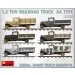  Miniart 1.5 ton railroad truck AA type (MA35265)