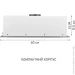  Minola HBI 6473 WH GLASS 800 LED Line
