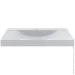 Раковина Miraggio Fly 1000 белый глянец 100x45 см (0000733) Раковина Miraggio Fly 1000 белый глянец 100x45 см (0000733)