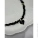 Mirshine Crystal Heart Black (22965)