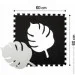 Momi - FELI black (120 x 120 cm) (AKCE00028)
