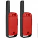  Motorola Talkabout T42 Red Twin Pack