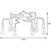   MSK Electric Laminari     NL 17503-6 WH