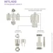 Mul-T-Lock  MTL400/ClassicPro 4867 45x45 - 90   